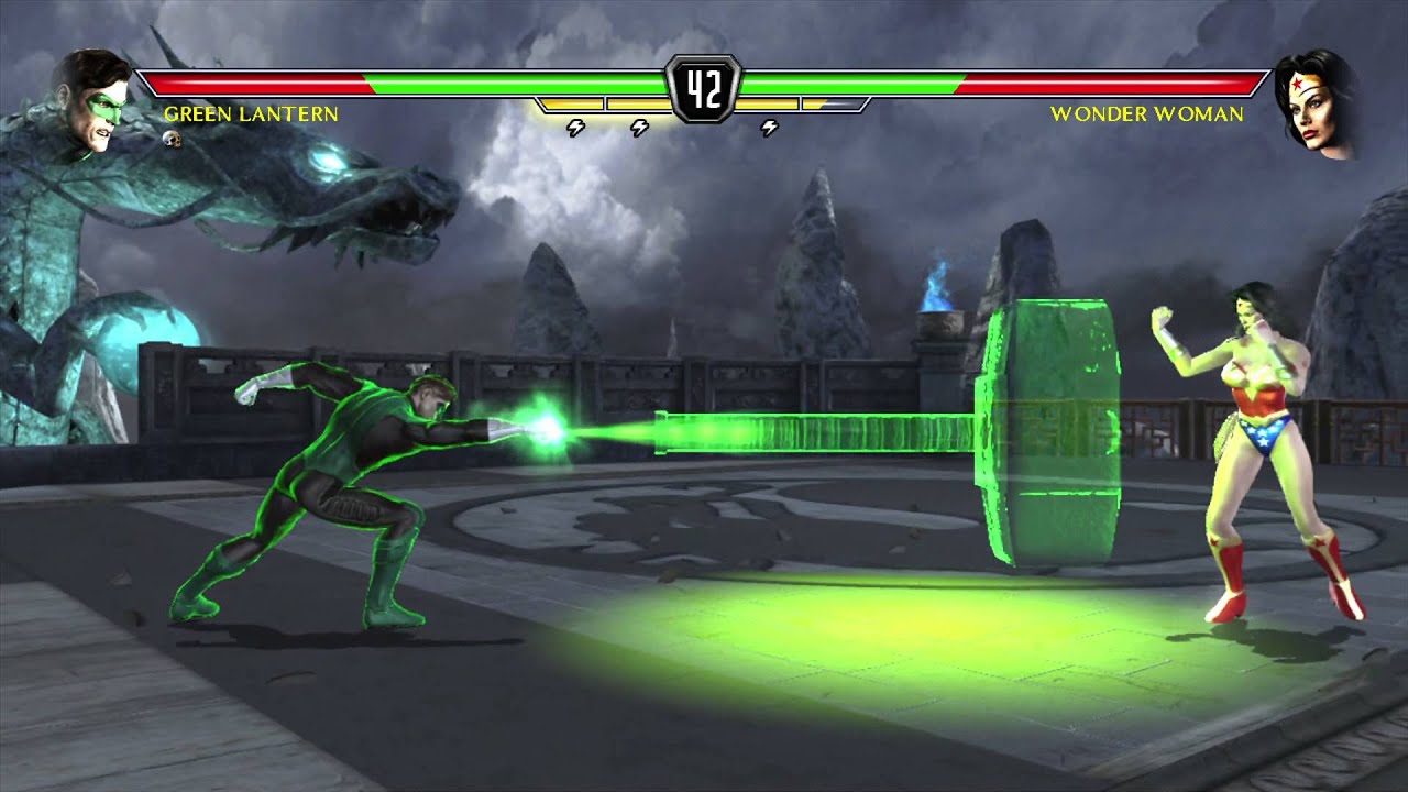 Mortal Kombat vs DC Universe - Arcade mode as Green Lantern