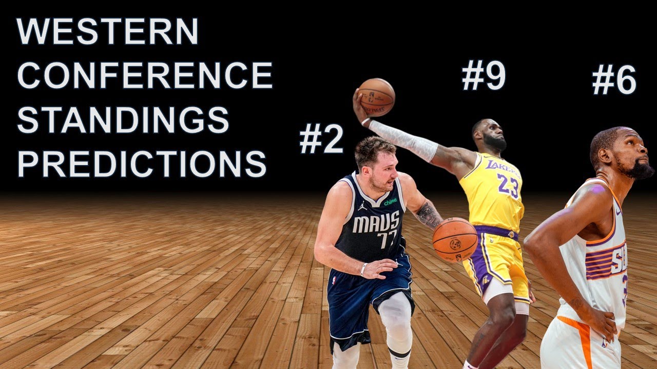 2025 NBA Western Conference Standings Predictions!