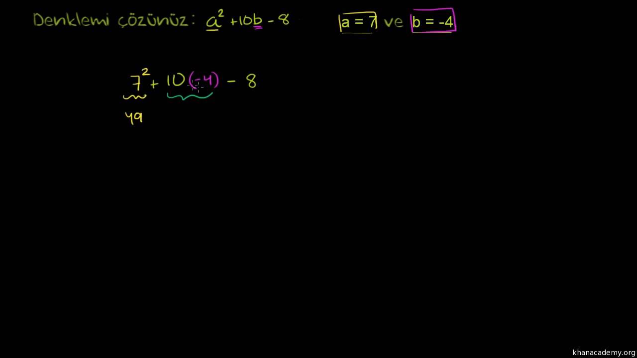Örnek: İki Bilinmeyenli İfadelerin Değerini Bulma (Cebir Öncesi)