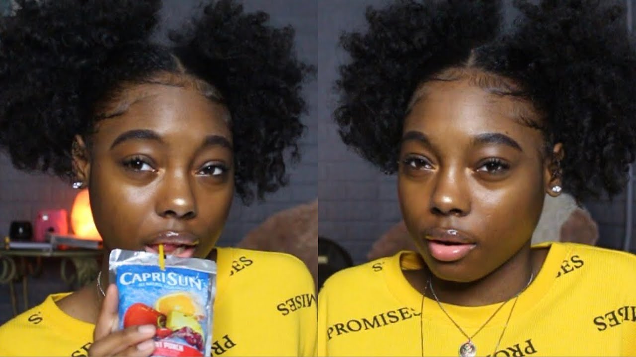 2 High Puffs on Type 4 Natural Hair! | Zharia’Elizabeth