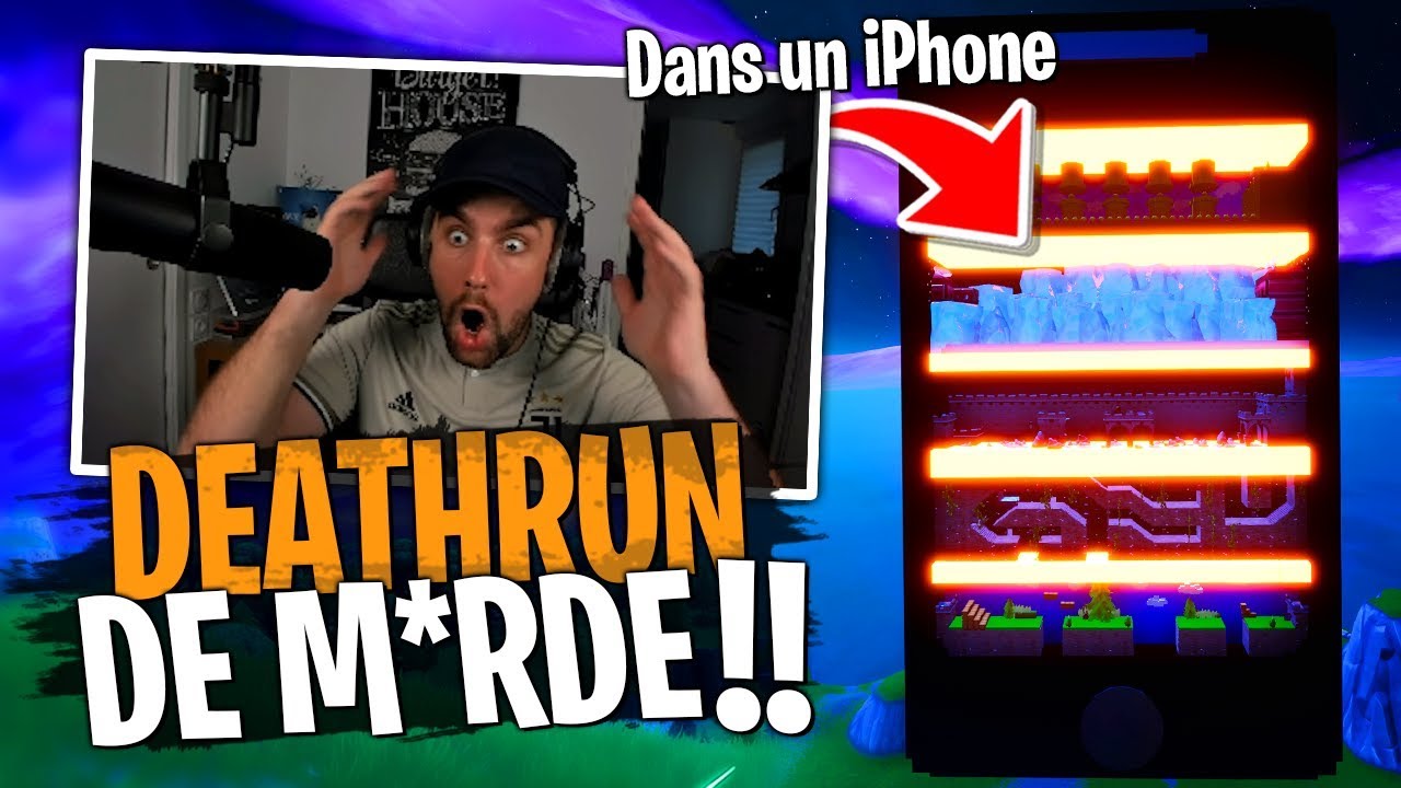 Le Deathrun le plus frustrant de ma vie... sur Fortnite Creatif !
