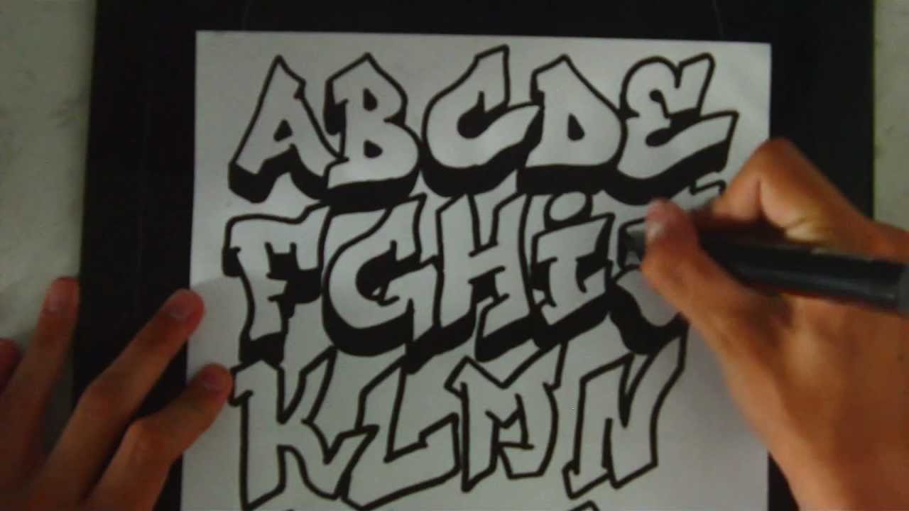 Speed Art | Graffiti Alphabet 1 by ToM-2D