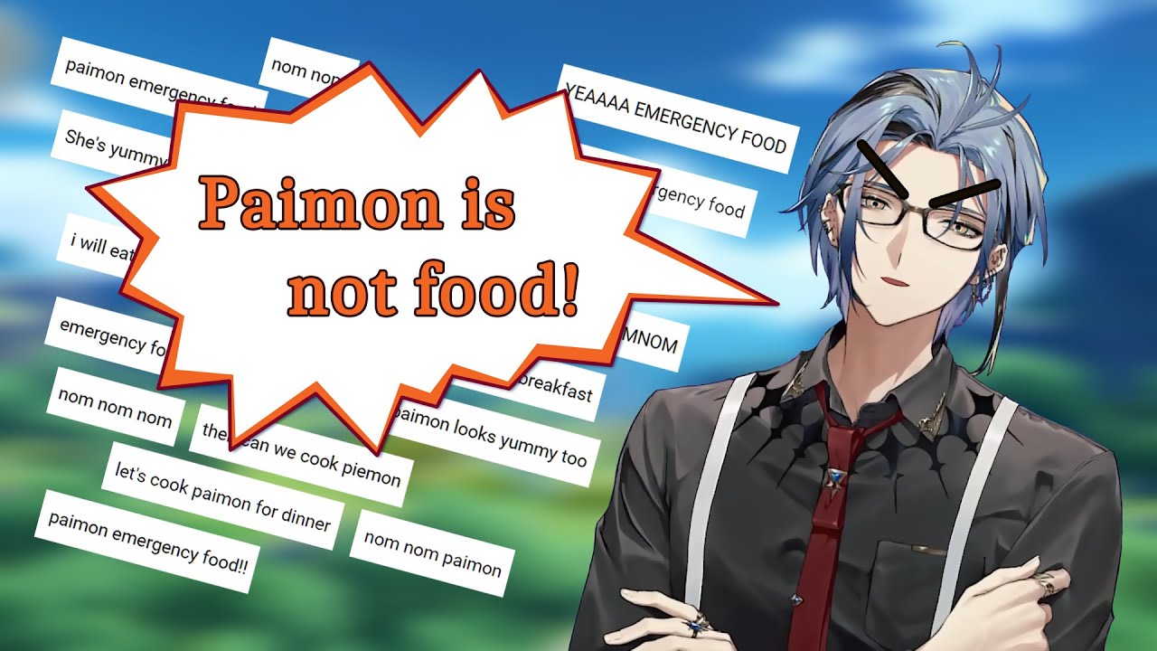Hex Haywire, Paimon, and the very hungry chat.