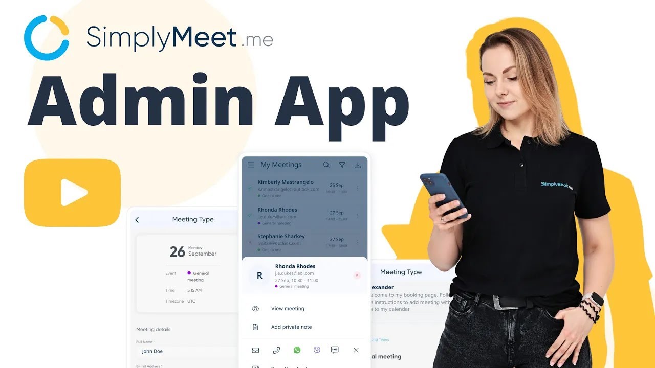 Why you should use the SimplyMeet me admin app
