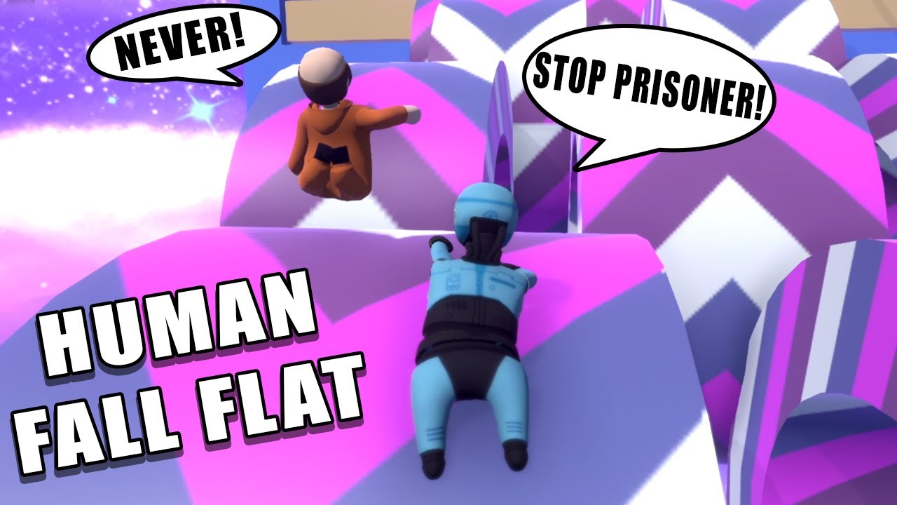 ROBOCOP NEEDS TO CATCH PRISONER in HUMAN FALL FLAT