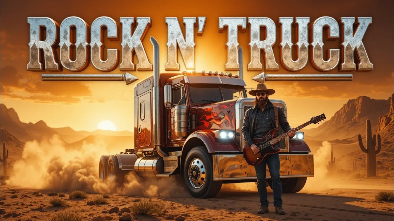 Rock N Truck Road Radio Playlist &ndash; Thunder Engines & Rebel Roads | Feel the Power of Rock & Freedom.