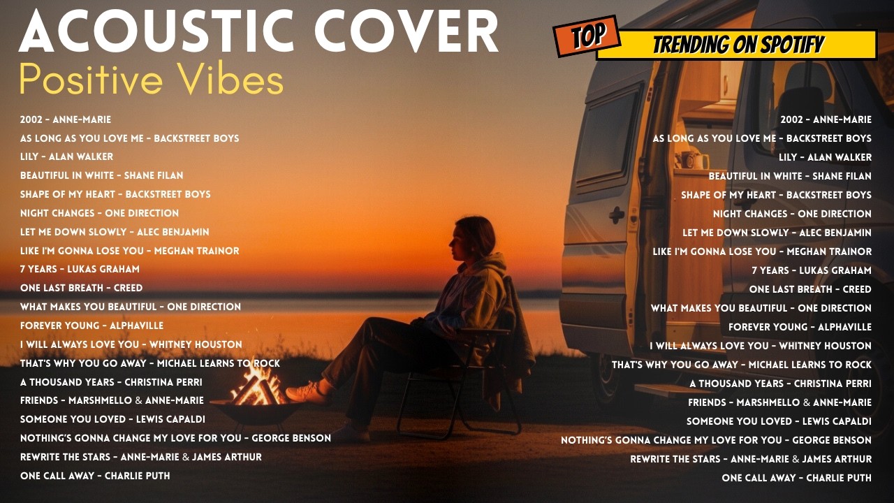 Smile, Relax & Enjoy 💗🎶 || Feel Good English Acoustic Cover Songs Playlist Trending on TikTok