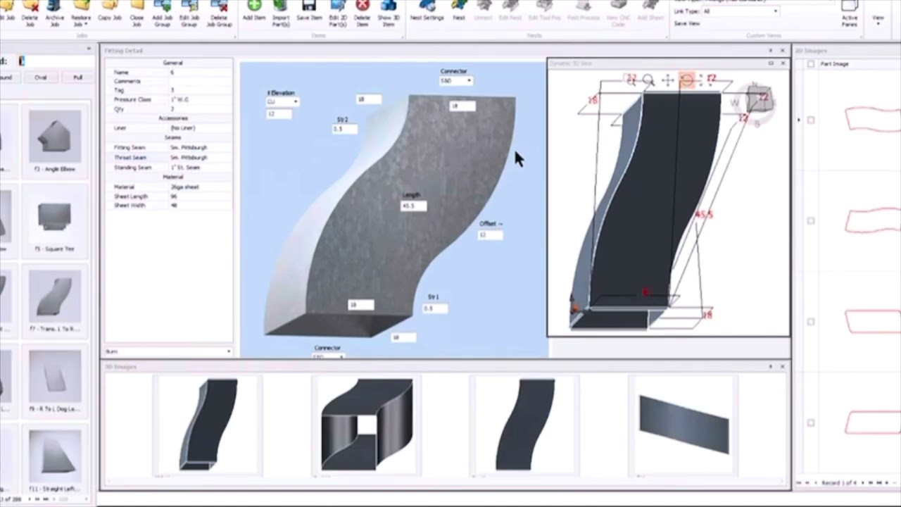 CNC Plasma HVAC Software - Elihu HD Series HVAC Package - Squickmon’s 