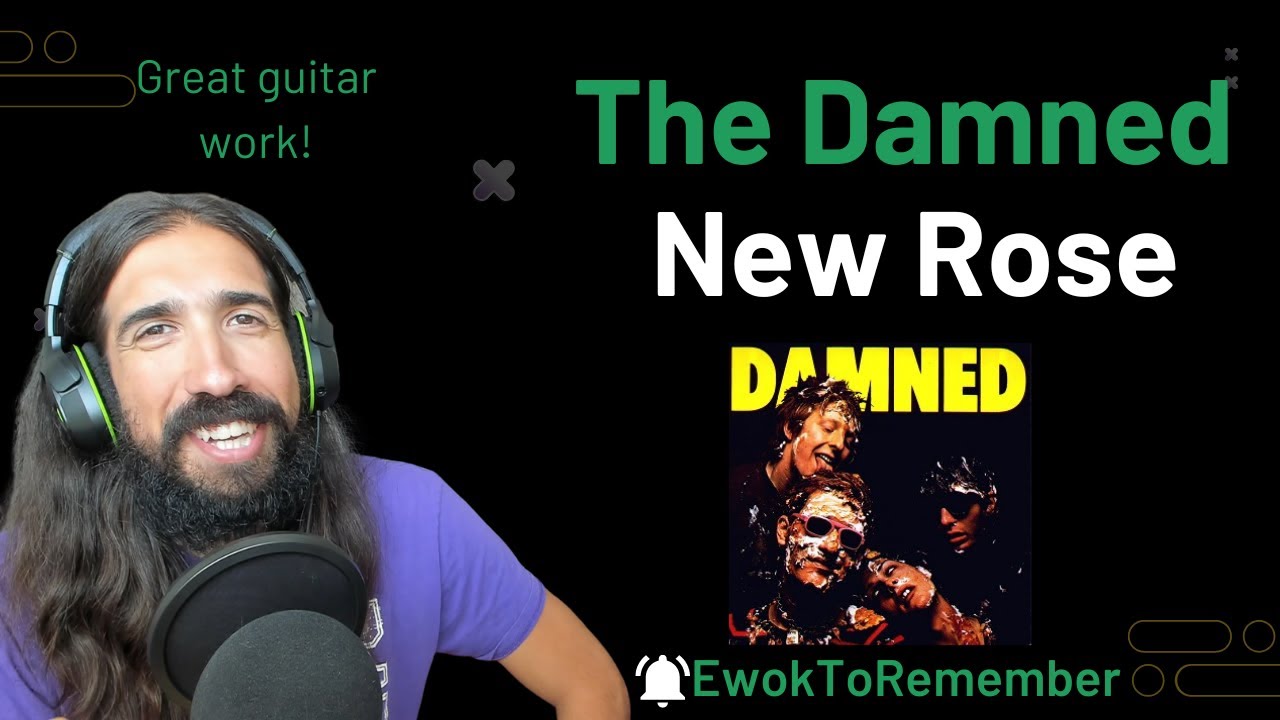The Damned - New Rose [REACTION]