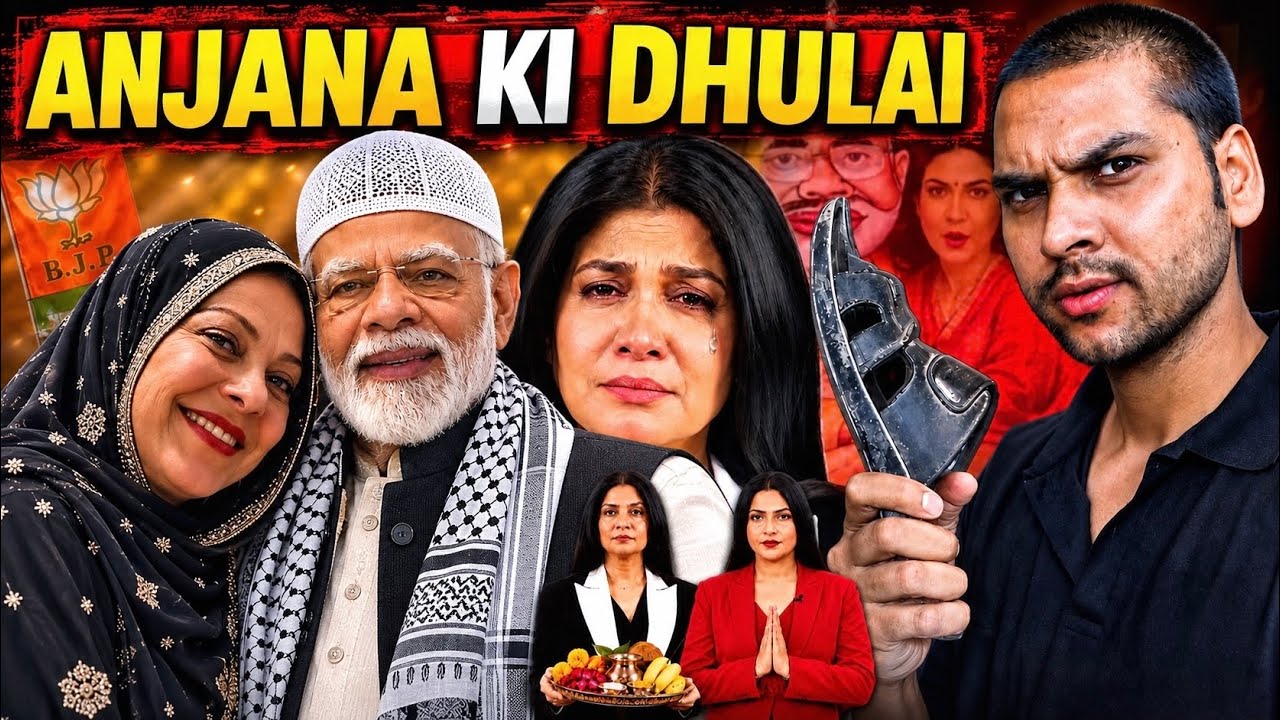 Anjana Om Modi Ki Dhulai | Godi Media 🤡 Roast Deepak Dos