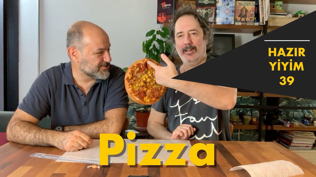 HAZIR YİYİM 39 // PİZZA! İyi Pizza Hamurundan Belli Olur