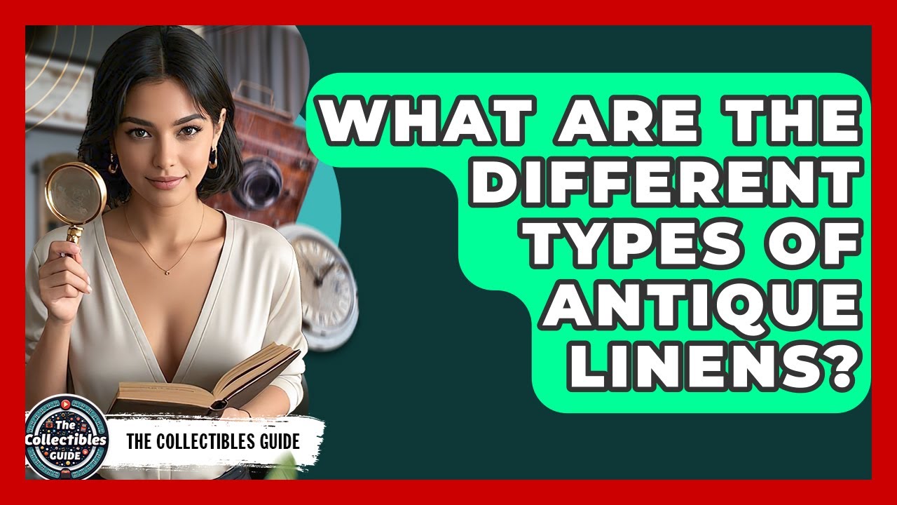 What Are The Different Types Of Antique Linens? - The Collectibles Guide