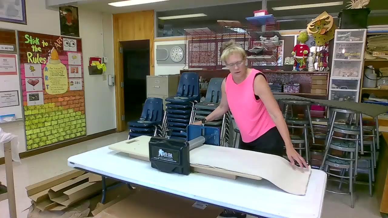 New Art Tool: Introducing The North Star Portable Slab Roller
