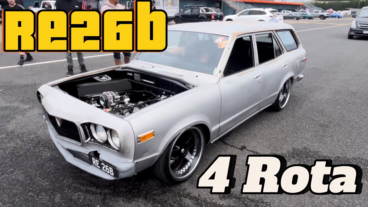 Cruising in RE 26B 4 Rota Wagon + INCAR BURNOUT