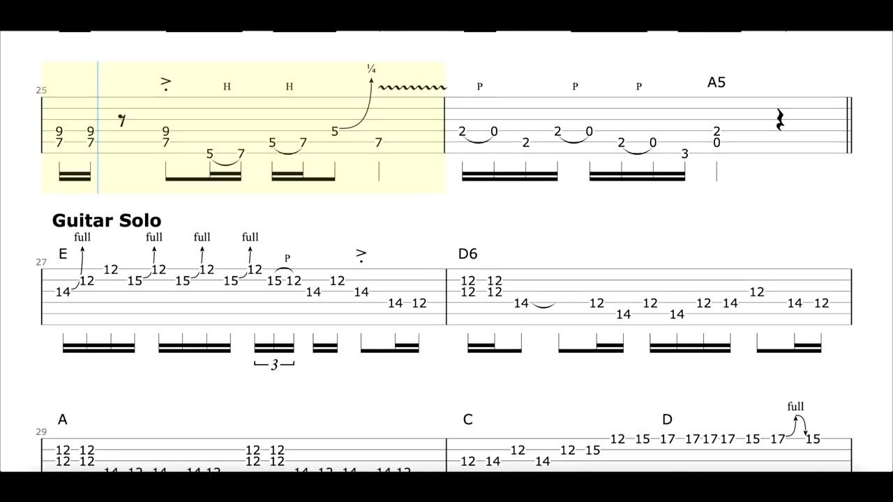 Mohair Mountain - Guitar TAB with full track