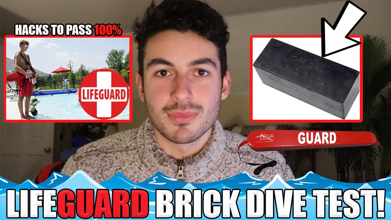LIFEGUARD BRICK DIVE TEST SECRETS AND HACKS! (*PASS 100%*)