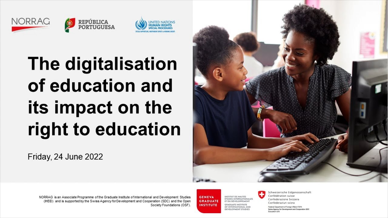 The Digitalisation of Education and its Impact on the Right to Education - French