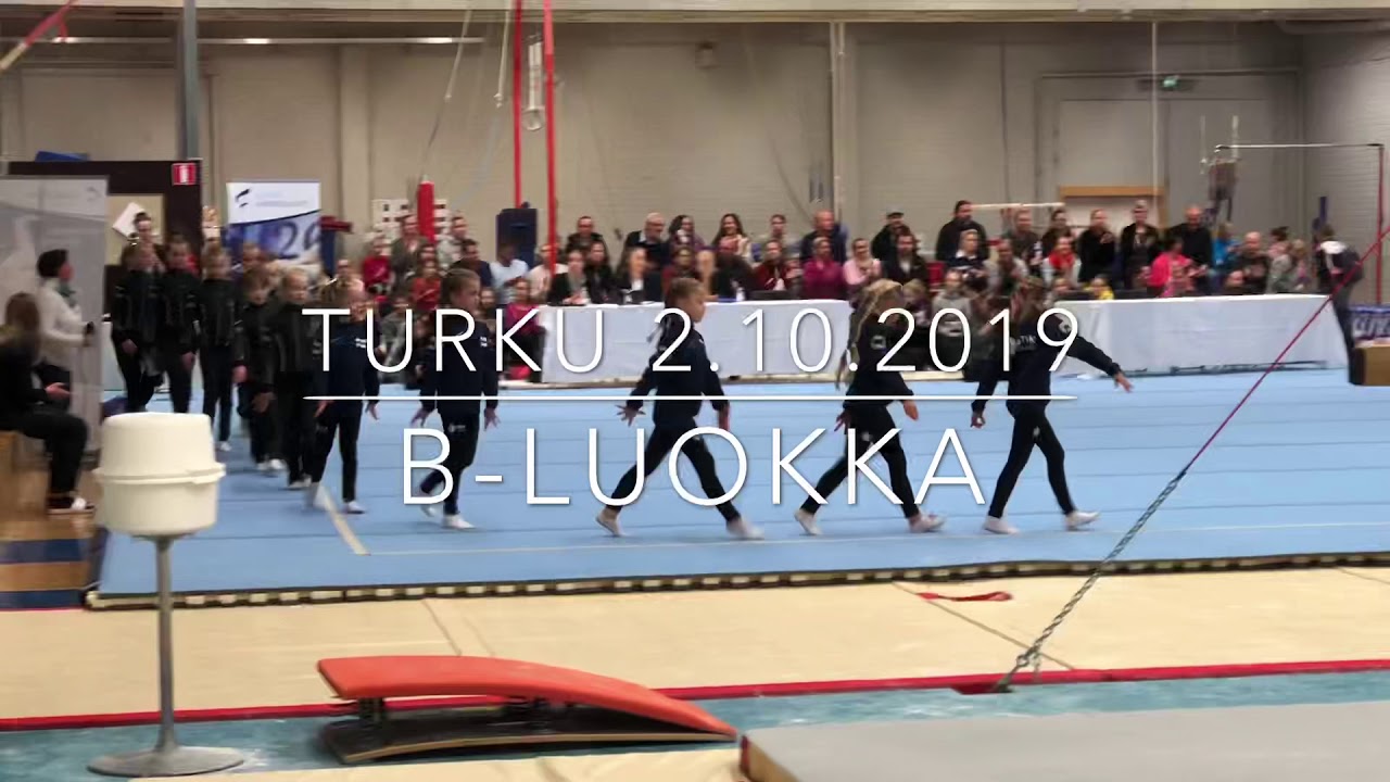 Ansuliina gymnastics. B-class Turku 2.10.2019.
