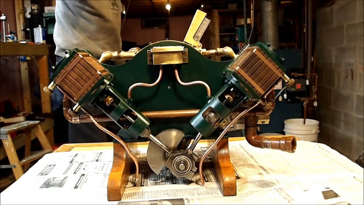 Al Berry's V2 Simple Marine Steam Engine