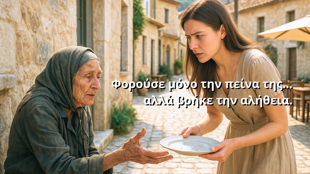 Η ηλικιωμένη άστεγη ζήτησε φαγητό… και αυτό που ανακάλυψε την άφησε άφωνη.