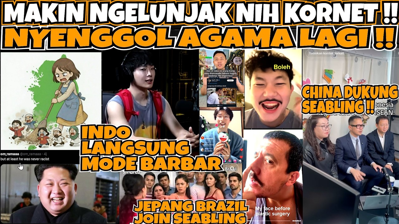 MAKIN NGELUNJAK NIH KNETZ‼️LAGI2 NYENGGOL AGAMA‼️INDO AUTO MODE BARBAR BOS‼️