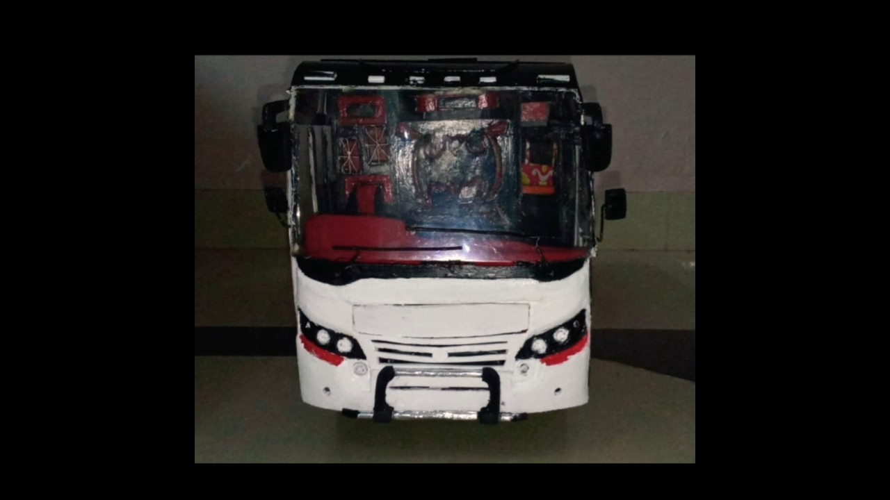 zedone tourist bus fusion bumber miniature #touristbuskerala#minature#trending#shorts#zedone