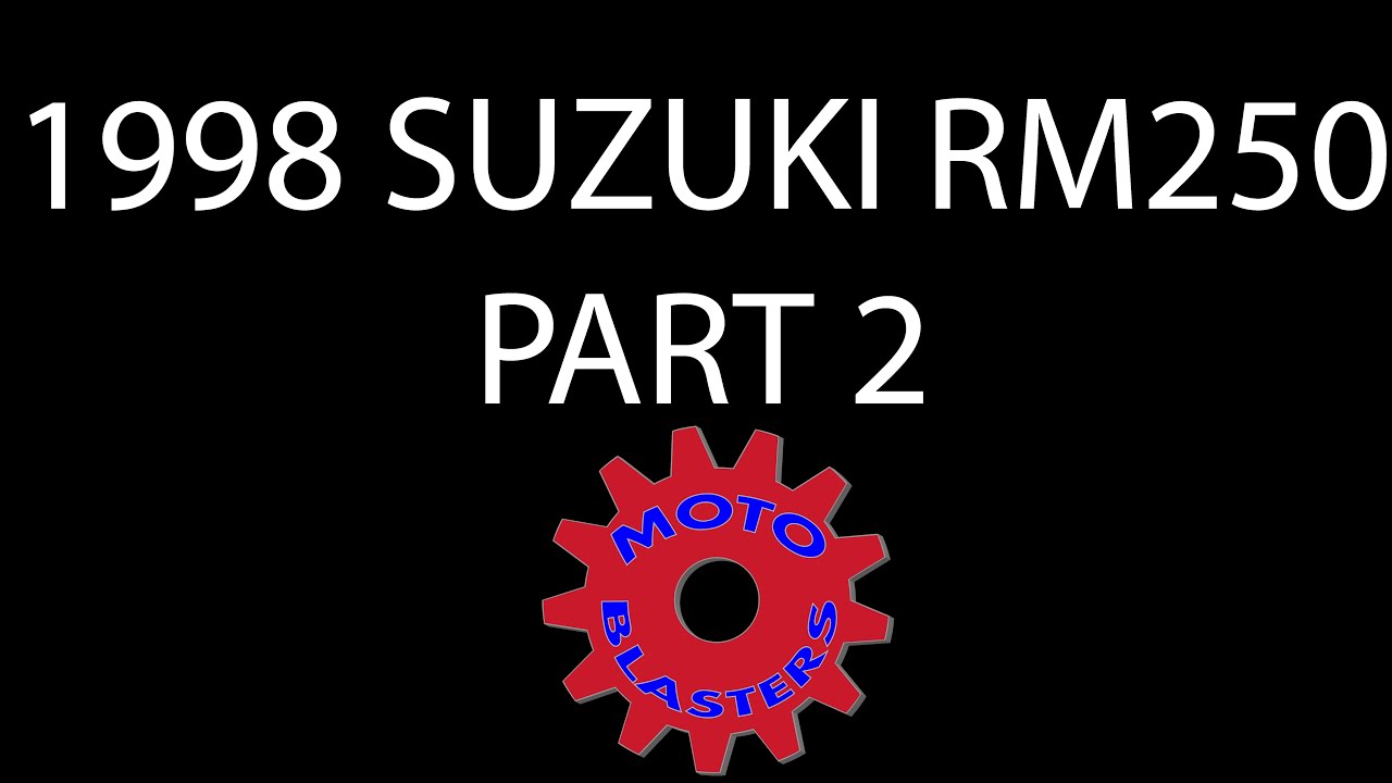 1998 Suzuki RM250 Engine Rebuild Part 2: Vapor Blasting & Oil Hole Repair