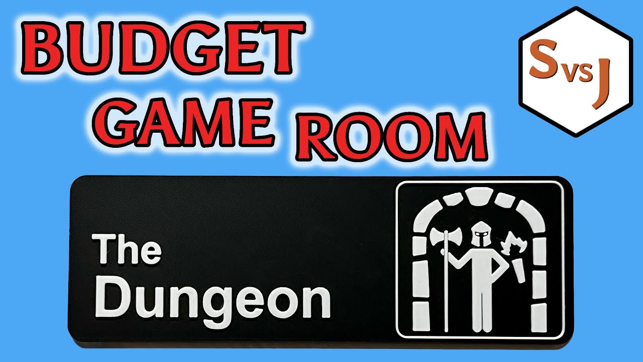 Building a D&D Game Room on a Budget