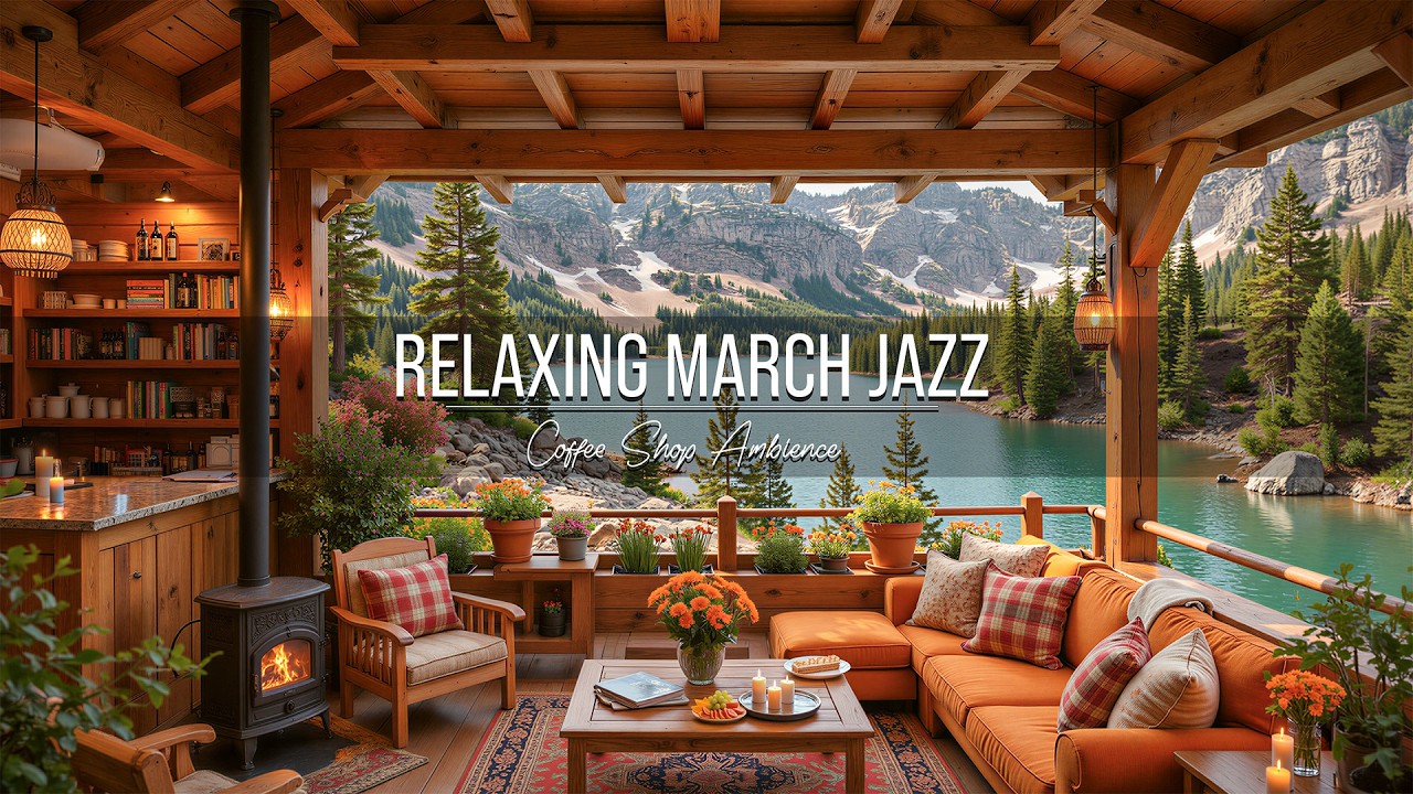 Счастливого весеннего утра и инструментальной музыки в стиле smooth jazz – атмосфера кофейни в форма