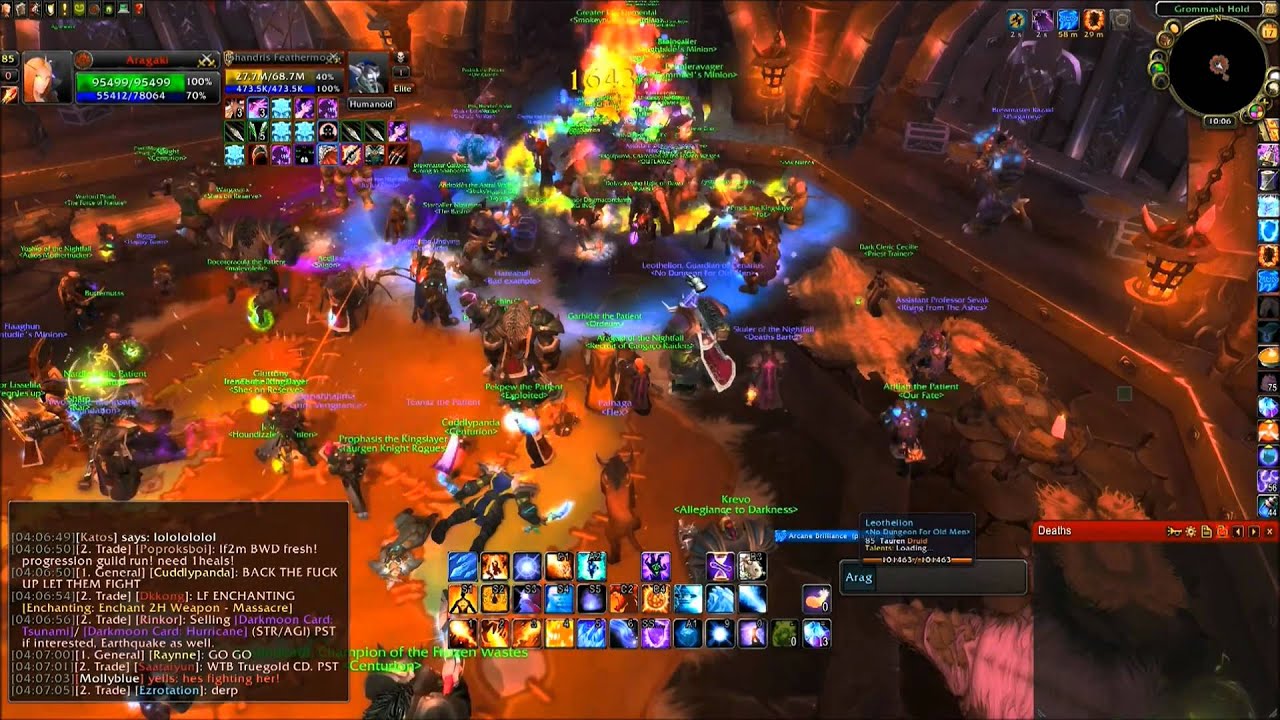 World of Warcraft - Shandris Feathermoon invades Orgrimmar