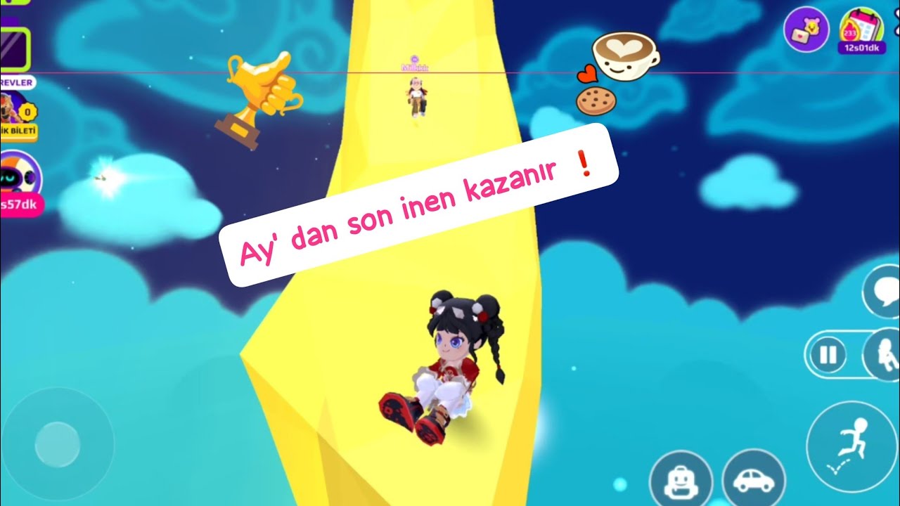 NİSA İLE AYDAN SON İNEN KAZANIR✨❗ㅣKİM KAZANDI⁉️ㅣ#pkxd