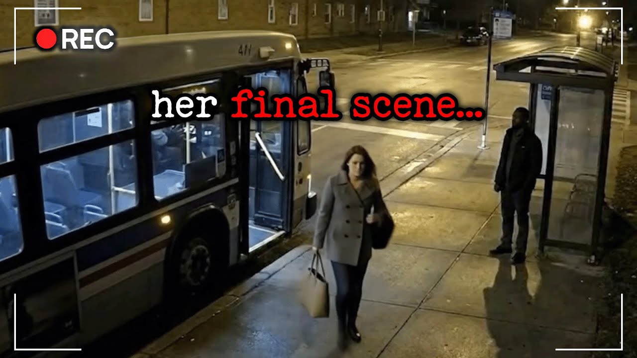 Woman Steps Off the Bus at 9:18 PM — Cameras Never See Her Again