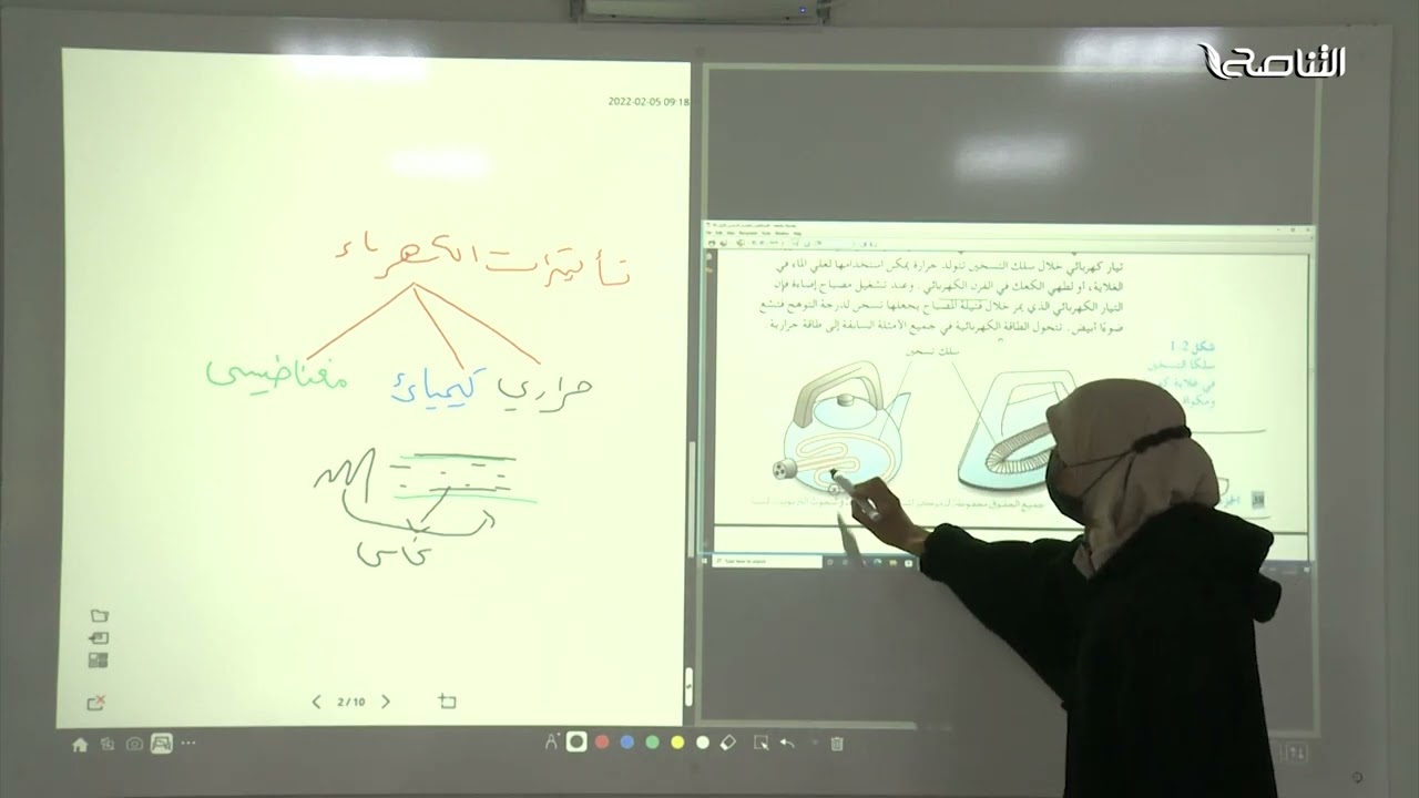 مادة العلوم | الفصل الثاني | الطاقة الكهربائية | أ. أمينة الصيد | الصف التاسع