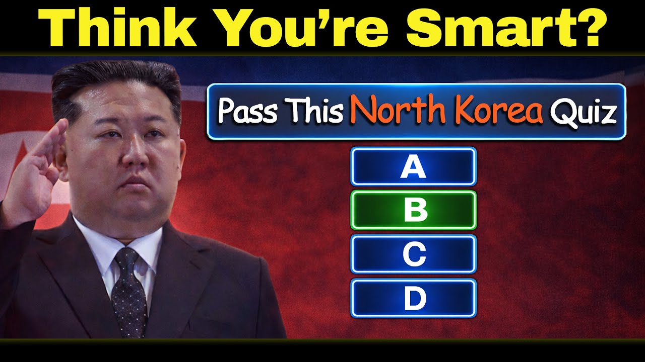 🧠Think You’re Smart? 🤔 Answer questions about North Korea!