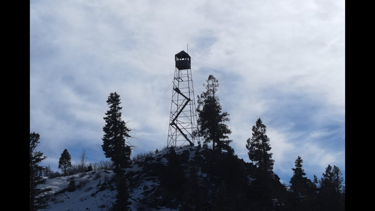 Archuleta Mesa Fire Lookout Drone Footage