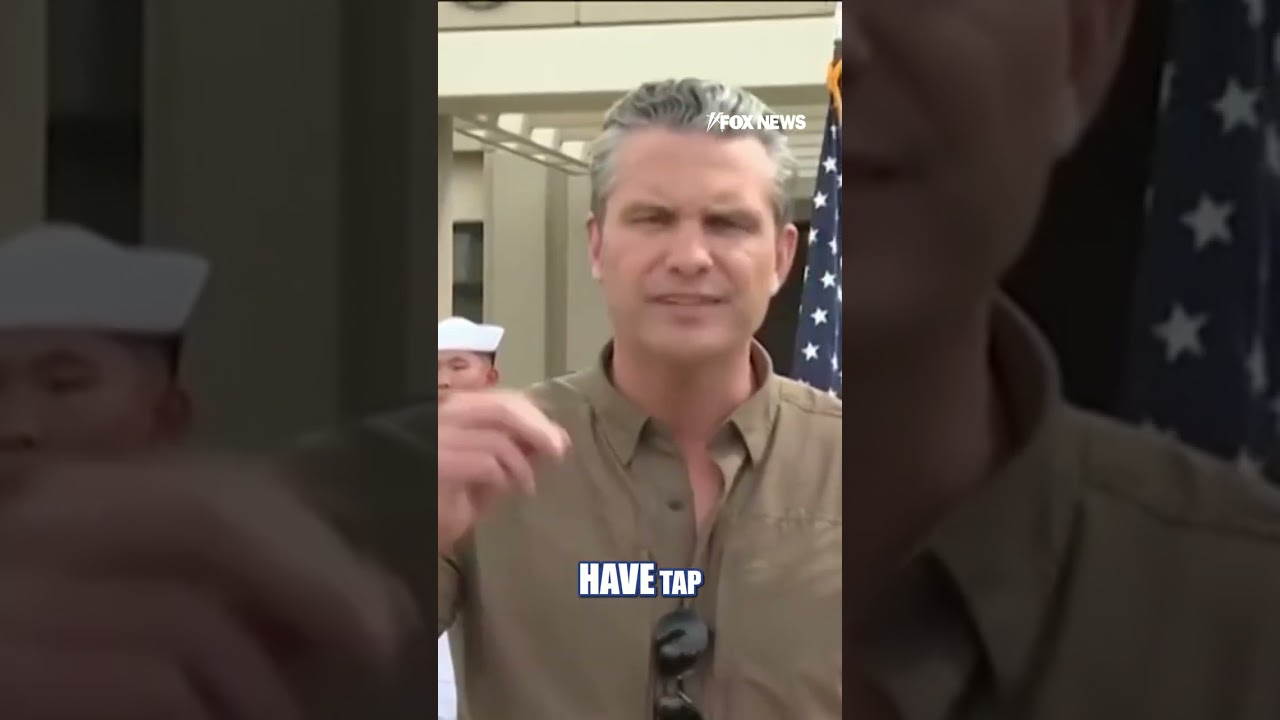 Hegseth: Strikes are NOT meant to restart war #shorts #us #news #petehegseth