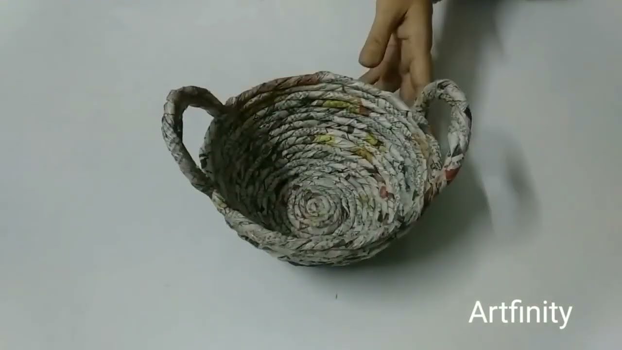 Newspaper craft ideas 