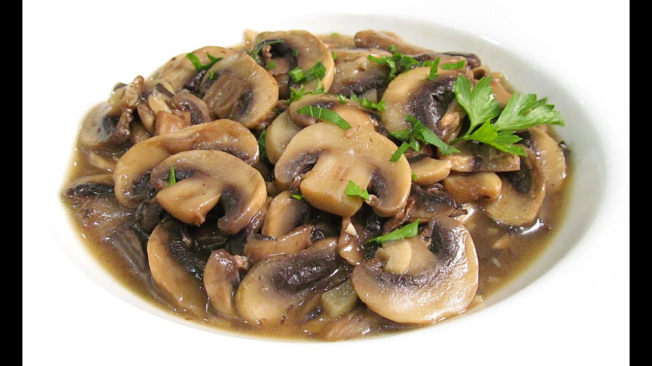 Champiñones en Salsa