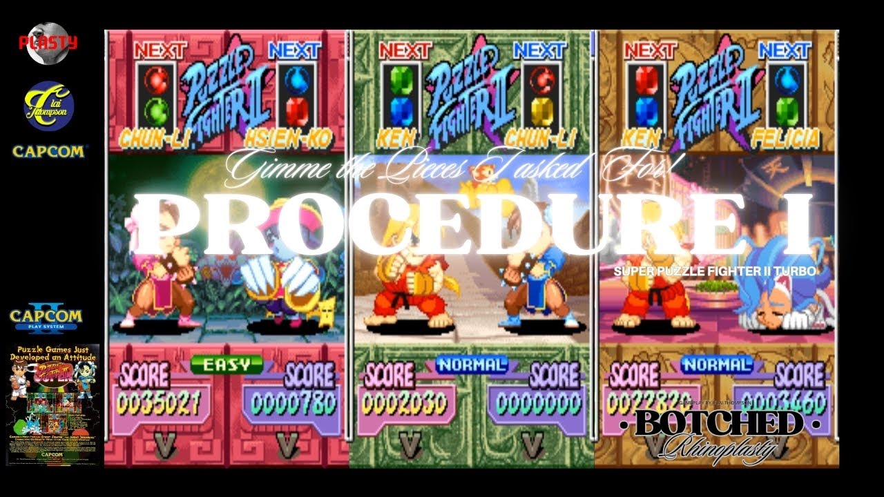 Super Puzzle Fighter II Turbo: PROCEDURE I: Gimme the Pieces I Asked for...