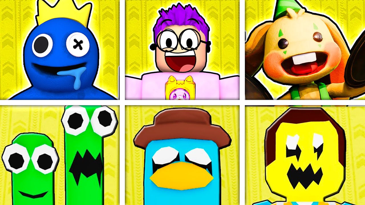 UNLOCKING *CUPHEAD RAINBOW FRIENDS* In ROBLOX ESCAPE BACKROOMS MORPHS! (ALL NEW MORPHS UNLOCKED!)