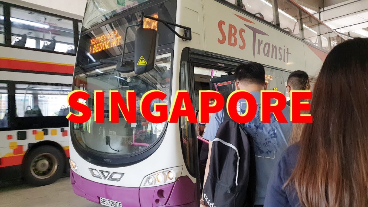 Travel by Bus SBS Service 168 Woodlands to Bedok | The Singapore Bus Ride