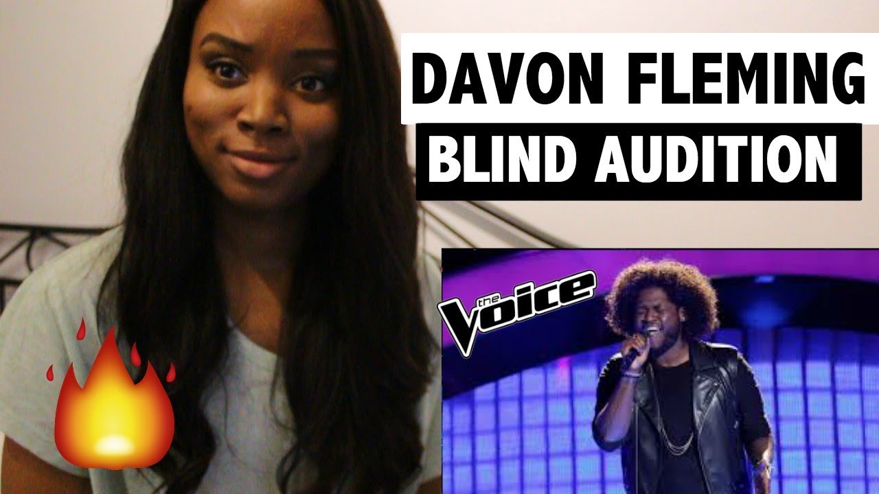 The Voice 2017 Blind Audition - Davon Fleming: 