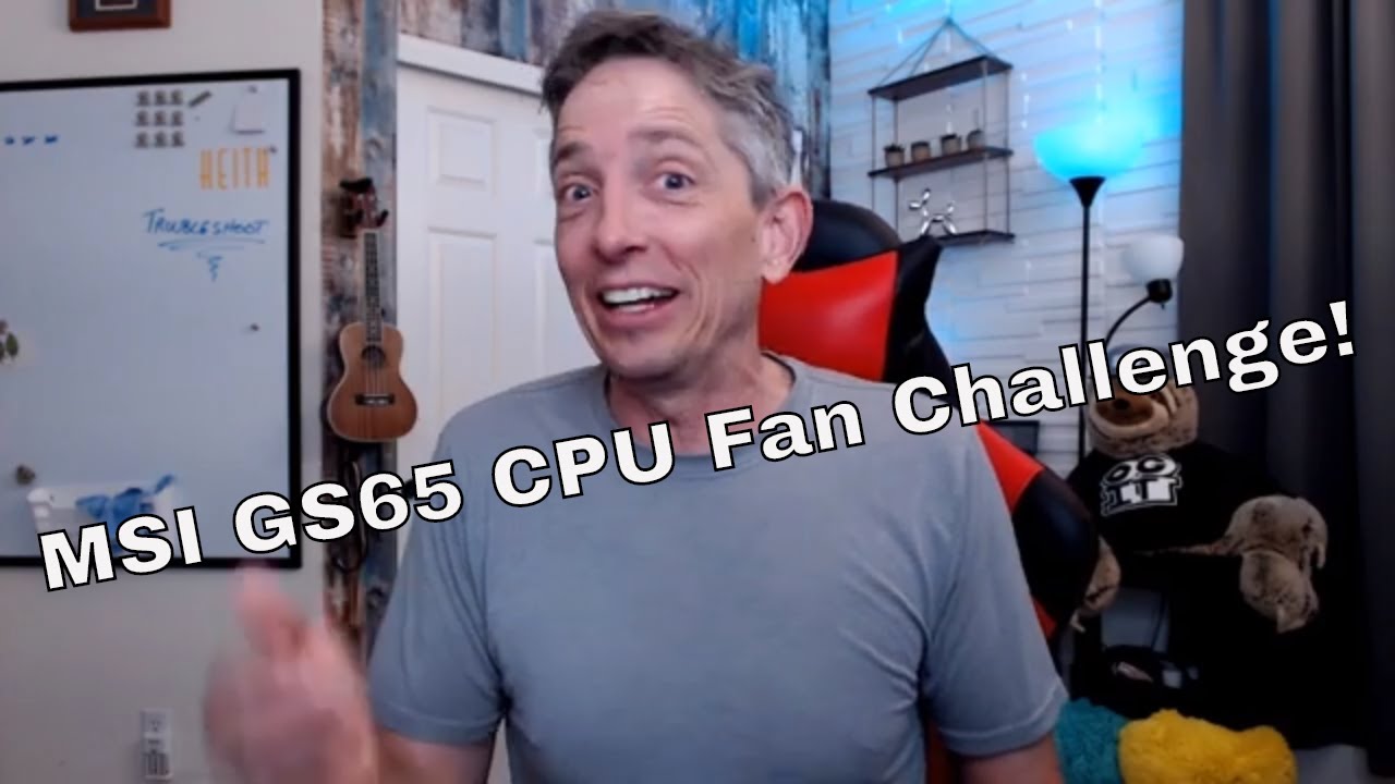 Решение проблем с вентилятором процессора MSI GS65 Thin-259 8RF