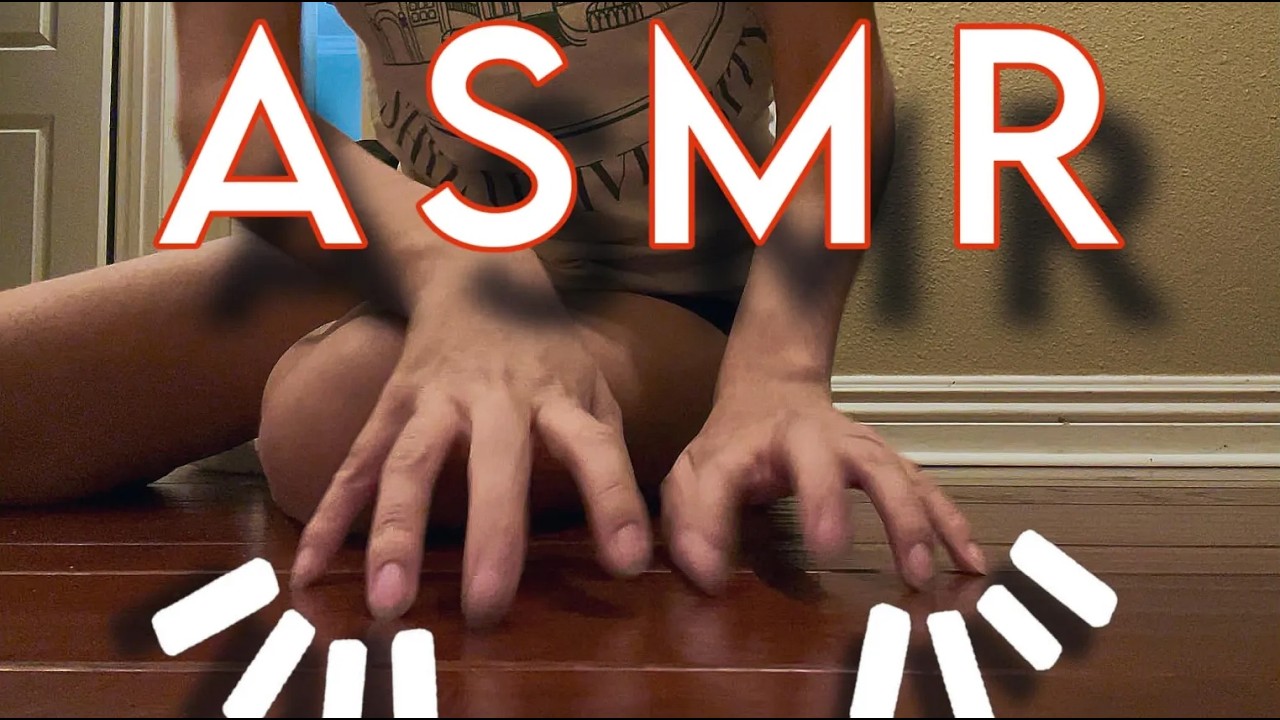 ASMR FLOOR SCRATCHING & TAPPING | fast ASMR for tingles | lofi + no talking 💫