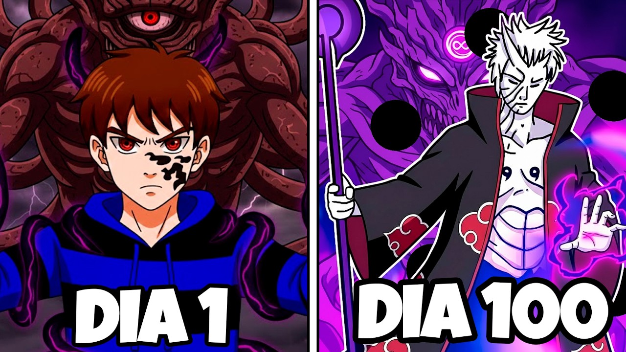 Sobrevivi 100 Dias na AKATSUKI - Naruto Jedy O Filme