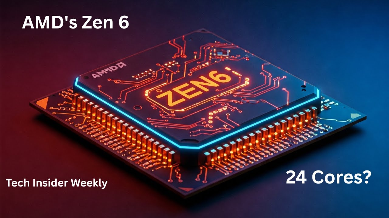 AMD's Zen 6: 24 Cores of Power!