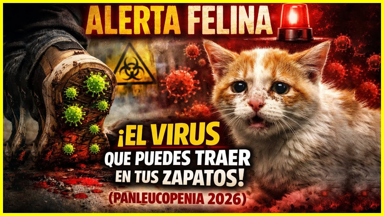 ALERTA FELINA: El virus que puedes traer en tus zapatos (Panleucopenia 2026)