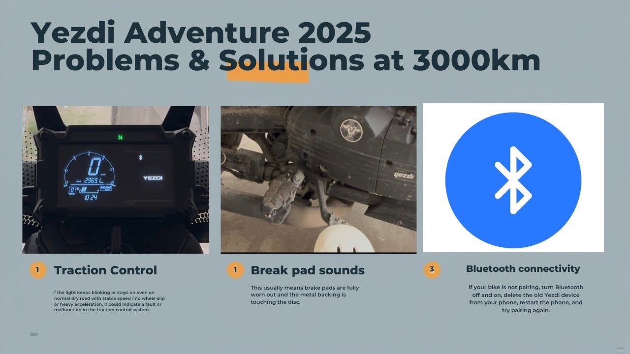 Yezdi Adventure 2025 | Problems and Solutions at 3000 KM #mrkranthinetha #youtube #yezdi #adventure