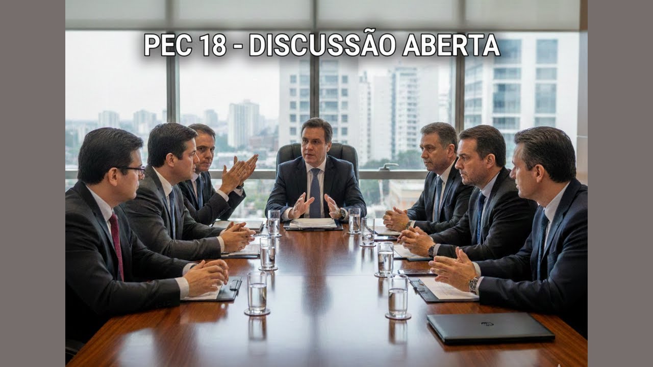 PEC da Segurança Pública | Início da discussão com lideranças do Congresso