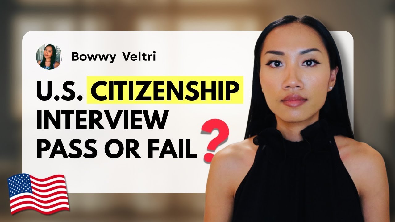 U.S. Citizenship Interview: Did I Pass? | สัมภาษณ์ขอสัญชาติอเมริกา ผ่านไหม?!